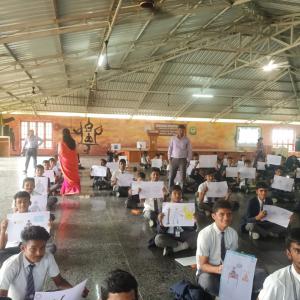 CBSE PARIKSHA PE CHARCHA POSTER MAKING EVENT - EXAM WARRIORS FOR 9TH _10TH ON 23-1-2024